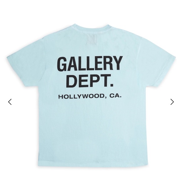 Gallery Dept. New Souvenir Tee Baby Blue M - Picture 4 of 9